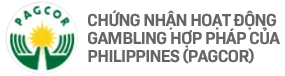 Chứng nhận hoat động gambiling hợp pháp của Phillippines PAGCOR 