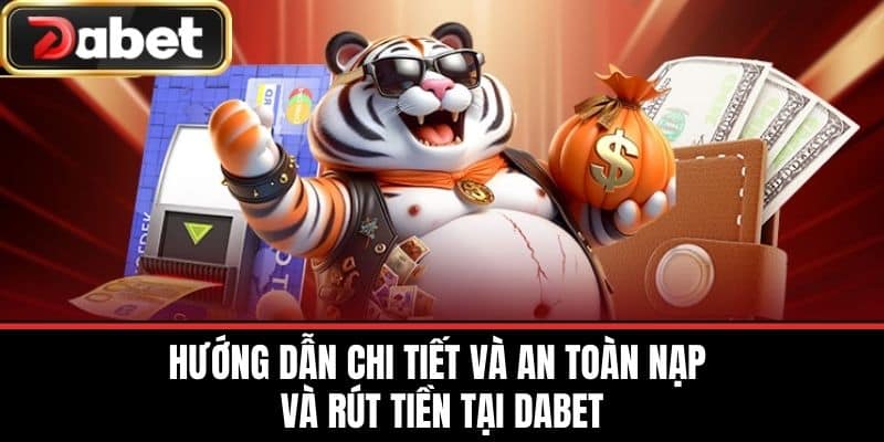 Hướng dẫn chi tiết và an toàn Nạp và rút tiền tại DABET